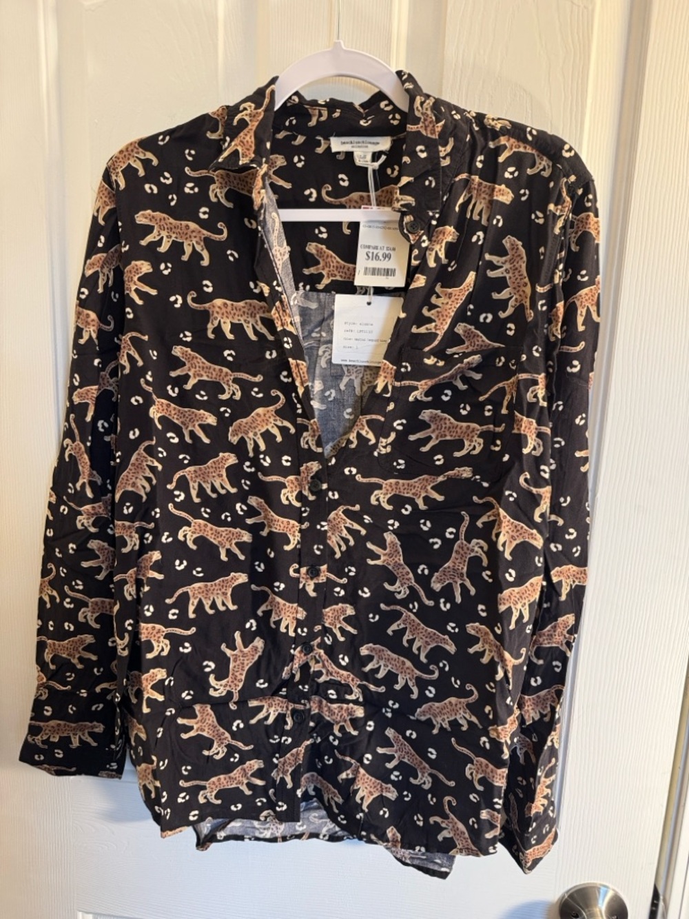 BeachLunchLounge Alanna Leopard King Top
